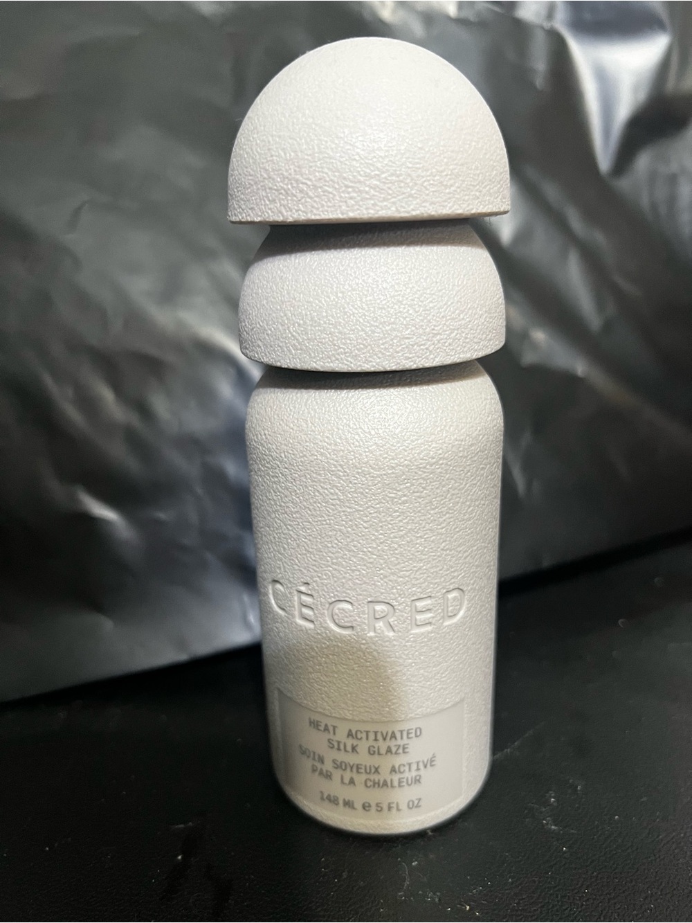 Cécred Heat Activated Silk Glaze — White Shine Finish